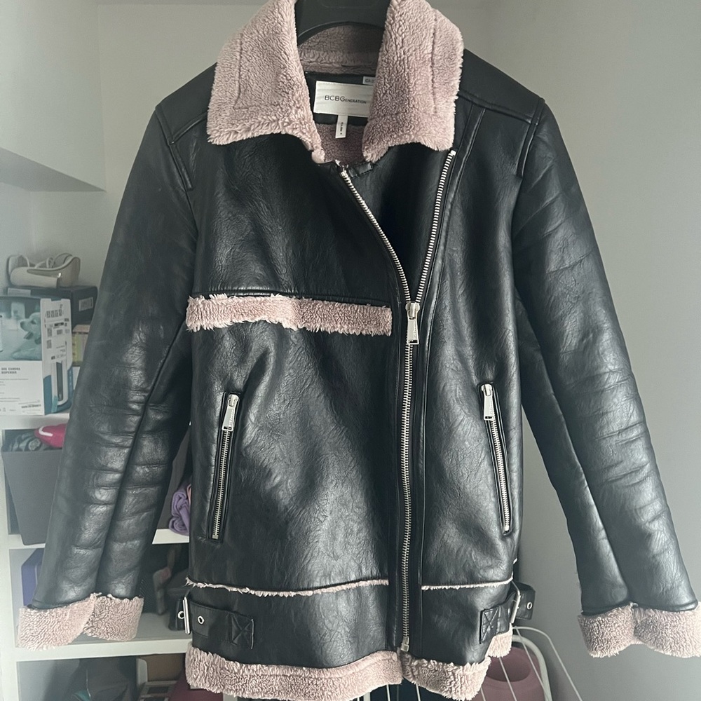 BCBG Generation Faux Fur Jacket